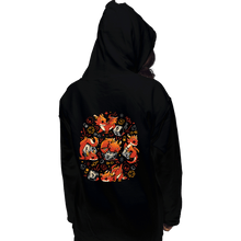 Load image into Gallery viewer, Daily_Deal_Shirts Pullover Hoodies, Unisex / Small / Black Tiny Dragon Dice
