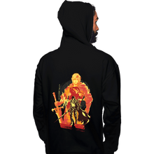 Load image into Gallery viewer, Daily_Deal_Shirts Pullover Hoodies, Unisex / Small / Black Flames Of Fates