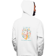 Load image into Gallery viewer, Shirts Zippered Hoodies, Unisex / Small / White Perfect Day