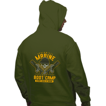 Load image into Gallery viewer, Shirts Pullover Hoodies, Unisex / Small / Military Green Colonial Marine s