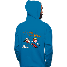 Load image into Gallery viewer, Secret_Shirts Pullover Hoodies, Unisex / Small / Sapphire Frank &amp; Rum Ham
