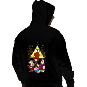 Daily_Deal_Shirts Pullover Hoodies, Unisex / Small / Black Dipper Strange and the Gravity of Madness