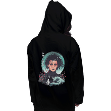 Load image into Gallery viewer, Shirts Zippered Hoodies, Unisex / Small / Black Ukiyo Edward