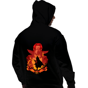 Daily_Deal_Shirts Pullover Hoodies, Unisex / Small / Black Shanks Shadow