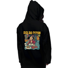 Load image into Gallery viewer, Shirts Pullover Hoodies, Unisex / Small / Black Sick Sad Fiction