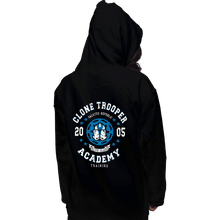 Load image into Gallery viewer, Shirts Pullover Hoodies, Unisex / Small / Black Clone Trooper Academy