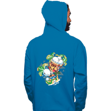 Load image into Gallery viewer, Shirts Pullover Hoodies, Unisex / Small / Sapphire Stalk Girl