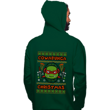Load image into Gallery viewer, Shirts Pullover Hoodies, Unisex / Small / Forest Raphael Christmas