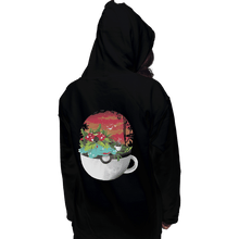 Load image into Gallery viewer, Shirts Pullover Hoodies, Unisex / Small / Black Cup Of Grass
