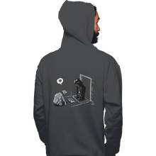 Load image into Gallery viewer, Shirts Pullover Hoodies, Unisex / Small / Charcoal Cat-At's New Gift