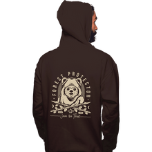 Load image into Gallery viewer, Shirts Pullover Hoodies, Unisex / Small / Dark Chocolate The Forest Protector
