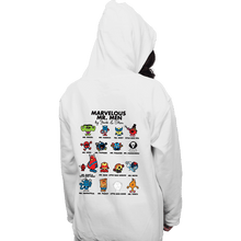 Load image into Gallery viewer, Daily_Deal_Shirts Pullover Hoodies, Unisex / Small / White Marvelous Mr. Men
