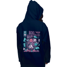 Load image into Gallery viewer, Shirts Pullover Hoodies, Unisex / Small / Navy Nekomancer