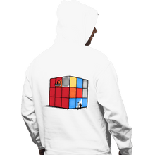 Load image into Gallery viewer, Shirts Pullover Hoodies, Unisex / Small / White Solving The Cube