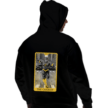 Load image into Gallery viewer, Daily_Deal_Shirts Pullover Hoodies, Unisex / Small / Black JL Tarot - The Chariot