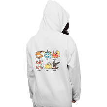 Load image into Gallery viewer, Secret_Shirts Pullover Hoodies, Unisex / Small / White Eevee Emotes