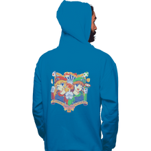 Load image into Gallery viewer, Shirts Pullover Hoodies, Unisex / Small / Sapphire Super Princess Sisters