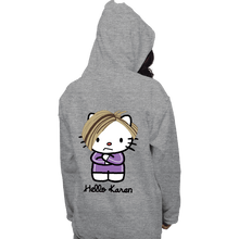 Load image into Gallery viewer, Secret_Shirts Pullover Hoodies, Unisex / Small / Sports Grey Karen Kitty