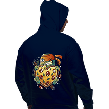 Load image into Gallery viewer, Daily_Deal_Shirts Pullover Hoodies, Unisex / Large / Navy Love Pizza