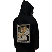 Load image into Gallery viewer, Daily_Deal_Shirts Pullover Hoodies, Unisex / Small / Black The Princess Vintage Tarot