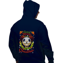 Load image into Gallery viewer, Daily_Deal_Shirts Pullover Hoodies, Unisex / Small / Navy Going Merry Christmas