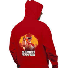 Load image into Gallery viewer, Shirts Pullover Hoodies, Unisex / Small / Red Red Ranger Redemption