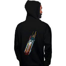 Load image into Gallery viewer, Daily_Deal_Shirts Pullover Hoodies, Unisex / Small / Black At Warp Speed