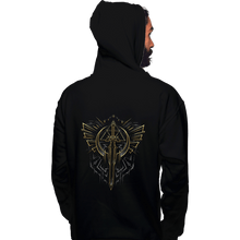 Load image into Gallery viewer, Secret_Shirts Pullover Hoodies, Unisex / Small / Black The Hero Sword