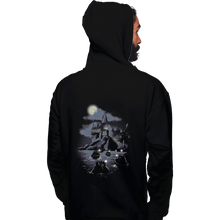 Load image into Gallery viewer, Shirts Pullover Hoodies, Unisex / Small / Black Magic Night