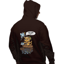 Load image into Gallery viewer, Shirts Zippered Hoodies, Unisex / Small / Dark Chocolate Linkitty