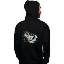 Load image into Gallery viewer, Shirts Pullover Hoodies, Unisex / Small / Black Time Loops
