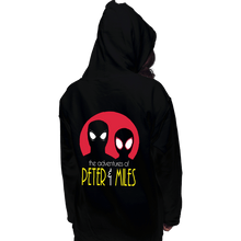 Load image into Gallery viewer, Secret_Shirts Pullover Hoodies, Unisex / Small / Black Adventures Of Peter and Miles