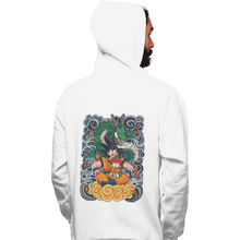 Load image into Gallery viewer, Shirts Pullover Hoodies, Unisex / Small / White Goku and Gohan