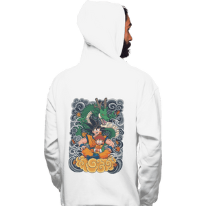 Shirts Pullover Hoodies, Unisex / Small / White Goku and Gohan