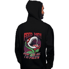 Load image into Gallery viewer, Secret_Shirts Pullover Hoodies, Unisex / Small / Black Piranha