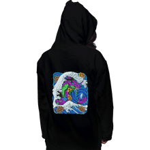 Load image into Gallery viewer, Shirts Zippered Hoodies, Unisex / Small / Black Eva-01 Wave