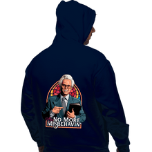 Load image into Gallery viewer, Daily_Deal_Shirts Pullover Hoodies, Unisex / Small / Navy No More Misbehavin'
