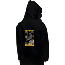 Load image into Gallery viewer, Shirts Pullover Hoodies, Unisex / Small / Black The Chariot Tarot