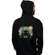 Load image into Gallery viewer, Shirts Pullover Hoodies, Unisex / Small / Black Starry Cave
