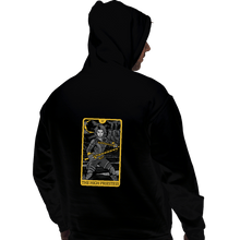 Load image into Gallery viewer, Shirts Pullover Hoodies, Unisex / Small / Black Tarot The High Priestess