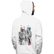 Load image into Gallery viewer, Shirts Pullover Hoodies, Unisex / Small / White Father And Son
