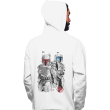 Load image into Gallery viewer, Shirts Pullover Hoodies, Unisex / Small / White Father And Son