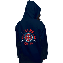 Load image into Gallery viewer, Secret_Shirts Pullover Hoodies, Unisex / Small / Navy Capt Carter