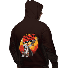 Load image into Gallery viewer, Secret_Shirts Pullover Hoodies, Unisex / Small / Dark Chocolate Bounty Hunter VS The Galaxy