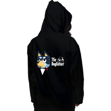 Load image into Gallery viewer, Daily_Deal_Shirts Pullover Hoodies, Unisex / Small / Black The Dogfather