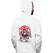 Load image into Gallery viewer, Daily_Deal_Shirts Pullover Hoodies, Unisex / Small / White Raphael Sumi-e