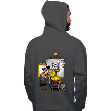 Load image into Gallery viewer, Daily_Deal_Shirts Pullover Hoodies, Unisex / Small / Charcoal Snikt Portriat
