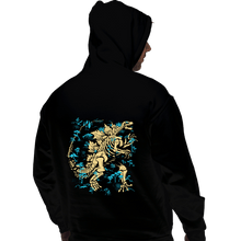 Load image into Gallery viewer, Daily_Deal_Shirts Pullover Hoodies, Unisex / Small / Black Kaiju Fossils