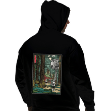 Load image into Gallery viewer, Daily_Deal_Shirts Pullover Hoodies, Unisex / Small / Black Galactic Empire In A Forest