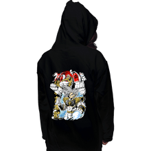 Load image into Gallery viewer, Daily_Deal_Shirts Pullover Hoodies, Unisex / Small / Black Saiyan Ranger
